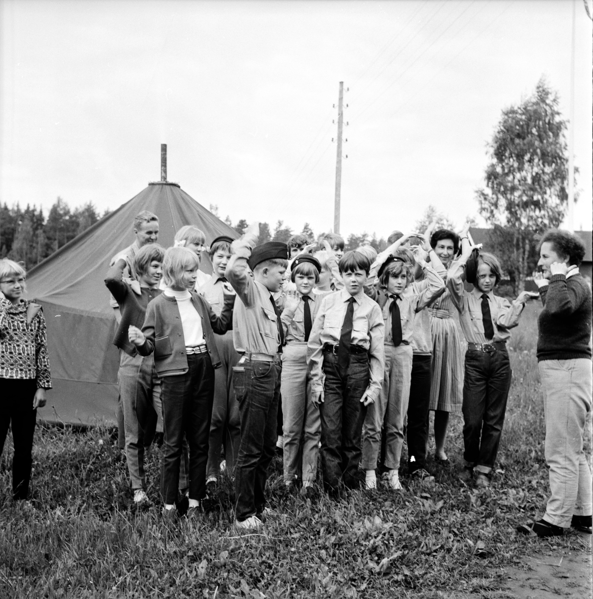 Stagården,
URK-läger,
18 Juni 1965