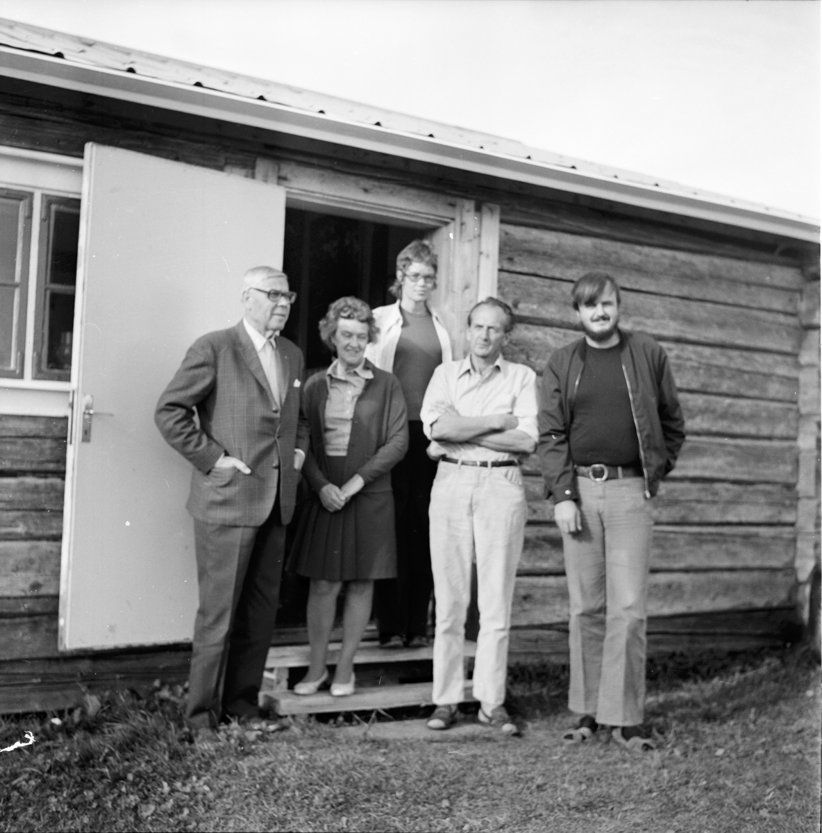 Besök i Johanssons stuga i Krokom, Strömsund
September 1972