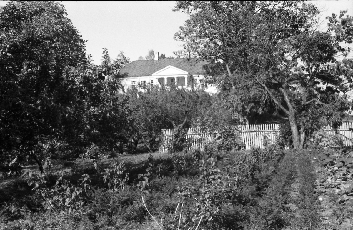 Bygninger på gården Rogneby i Østre Toten. Serie på 12 bilder, hovedsaklig av hovedbygningen.