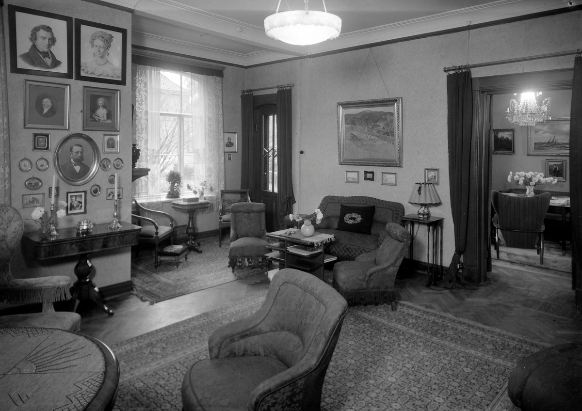 Interiør hos Henrik Bauck i Arkitekt Christies gate 8