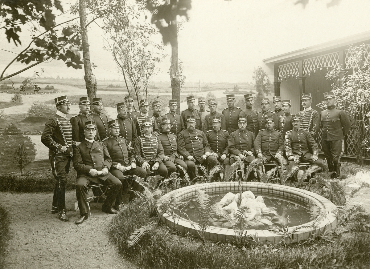 III:e arméfördelningens officerare övningar i Uddevallatrakten.