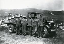 Graham Brothers lastebil på Dovrefjell i 1935