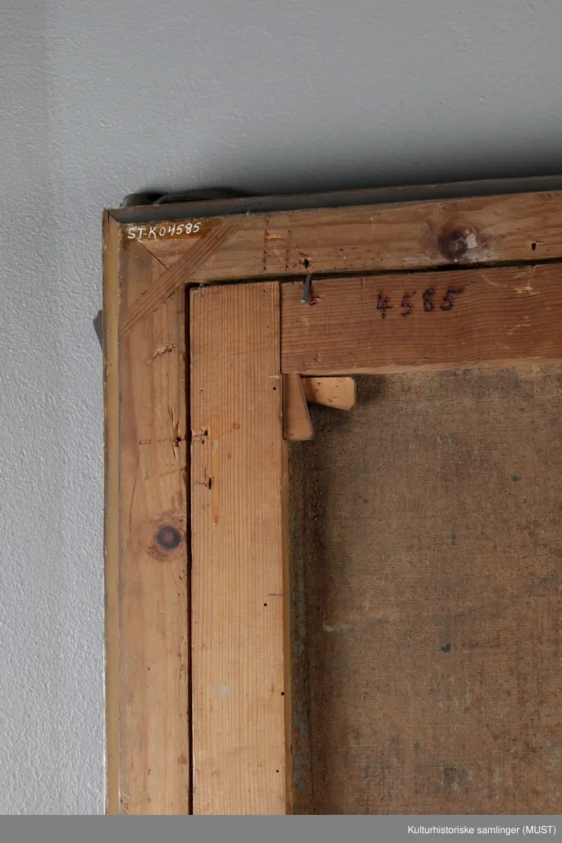 Portrett av fru generalmajor Anna Maria von Krogh (f.de Stockfleth) f. 1734 d. 01.08.1769.