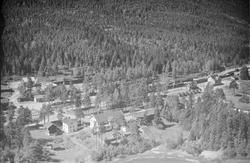 Losnaos hotell, Øyer, 16.07.1959, bolighus, jernbanelinje, b