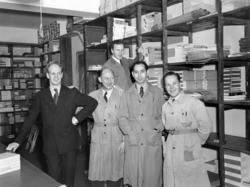 Tiden Norsk Forlag. Boklageret. Desember 1949