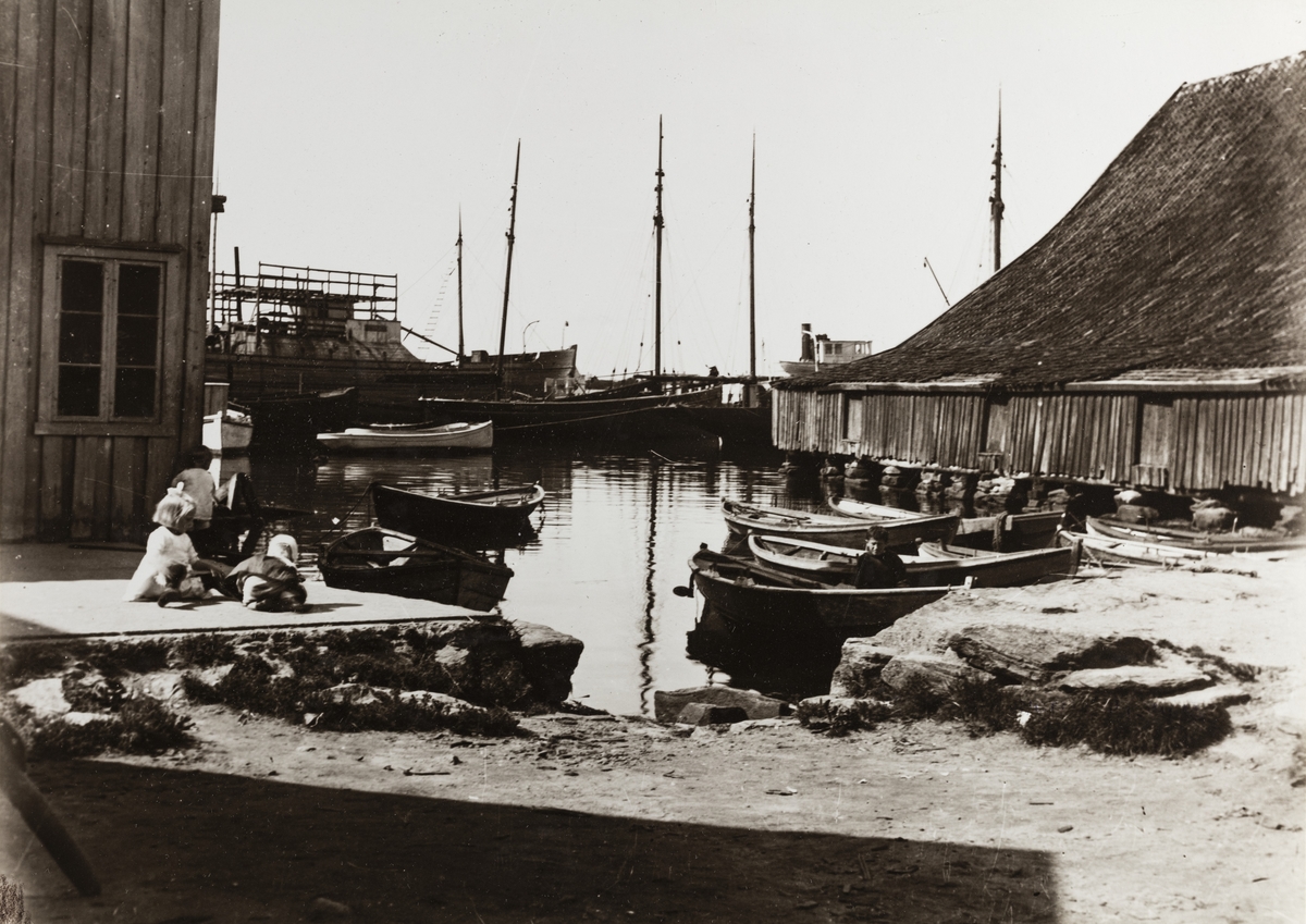 Risøen - Risøy sett mot nordvest ca.1925