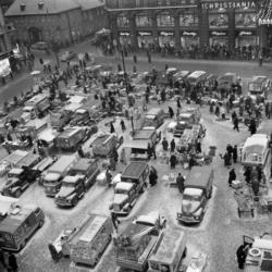Stortorget. Desember 1957