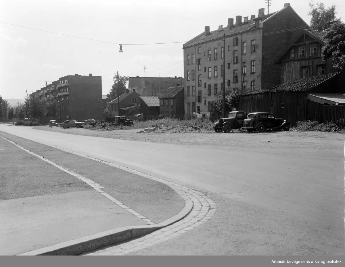 Sars gate. Boligstrøk.1950 -1955