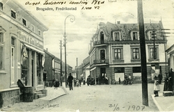 Brogaten (med overgagng til Myragaten),
Seierstensgaten,
H