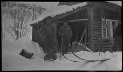 Skitur FJellberg. Lindtner. Oscar Johnsen. Odd Osmundsen. Jo