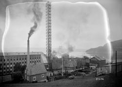 I. C. Piene & Søn i Buvika. Bygging av kornsilo