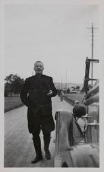 Statspolitisjefen underveis til Stiklestad i 1934