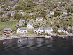 Flyfoto, Opedal, Opedal gamle skule