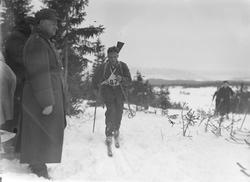 Militært langrenn med skyting. Soldat Anders Estenstad