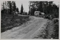 Utrykning i Gjøvik, juni 1936