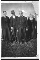 Frå v. Kari Rust,Ola Rust,Ola Gjerden Rust og Rangdi Rust.
