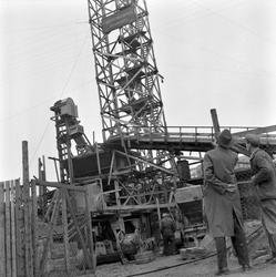 Støping av ny kornsilo på Ila Pir