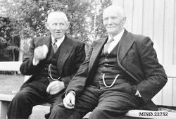 Portett av to eldre menn