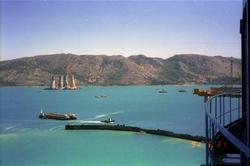 Anleggsområdet til Norwegian Contractors i Jåttåvågen ved St