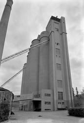 Kornsilo ved I. C. Piene & Søn i Buvika