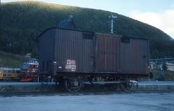 Godsvogn litra G3 nr. 20777 på Dombås stasjon