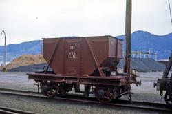 Thamshavnbanens kisvogn litra Ø nr. 111 på Thamshavn