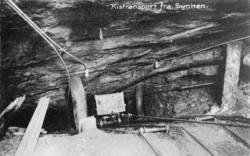 Kistransport fra Synken i Sulitjelma, ca. 1910-15.