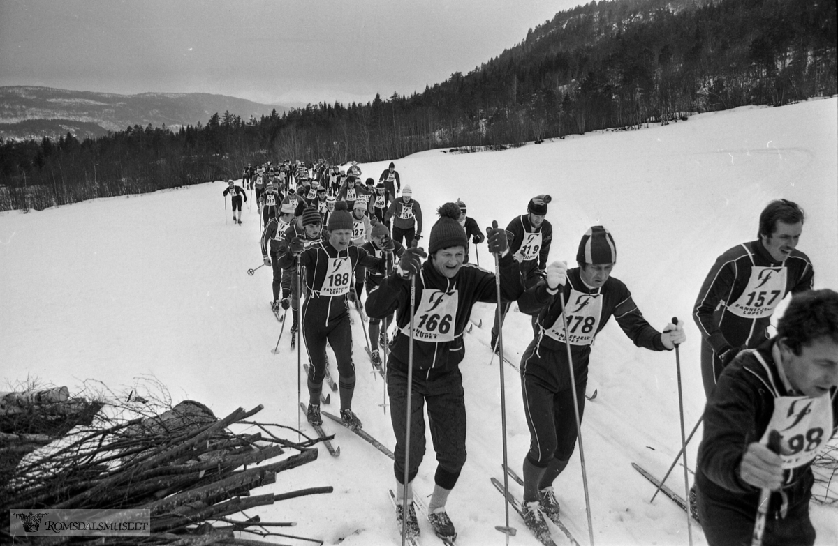 Fannefjellsløpet i 1978. Trykt i RB 13.03.1978.