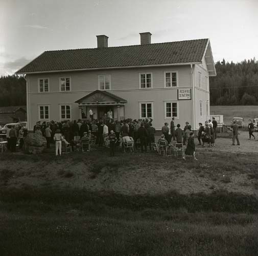 150 stycken norrmän (Brönöjesundare) vid Lassekrog, 3 juli 1964.