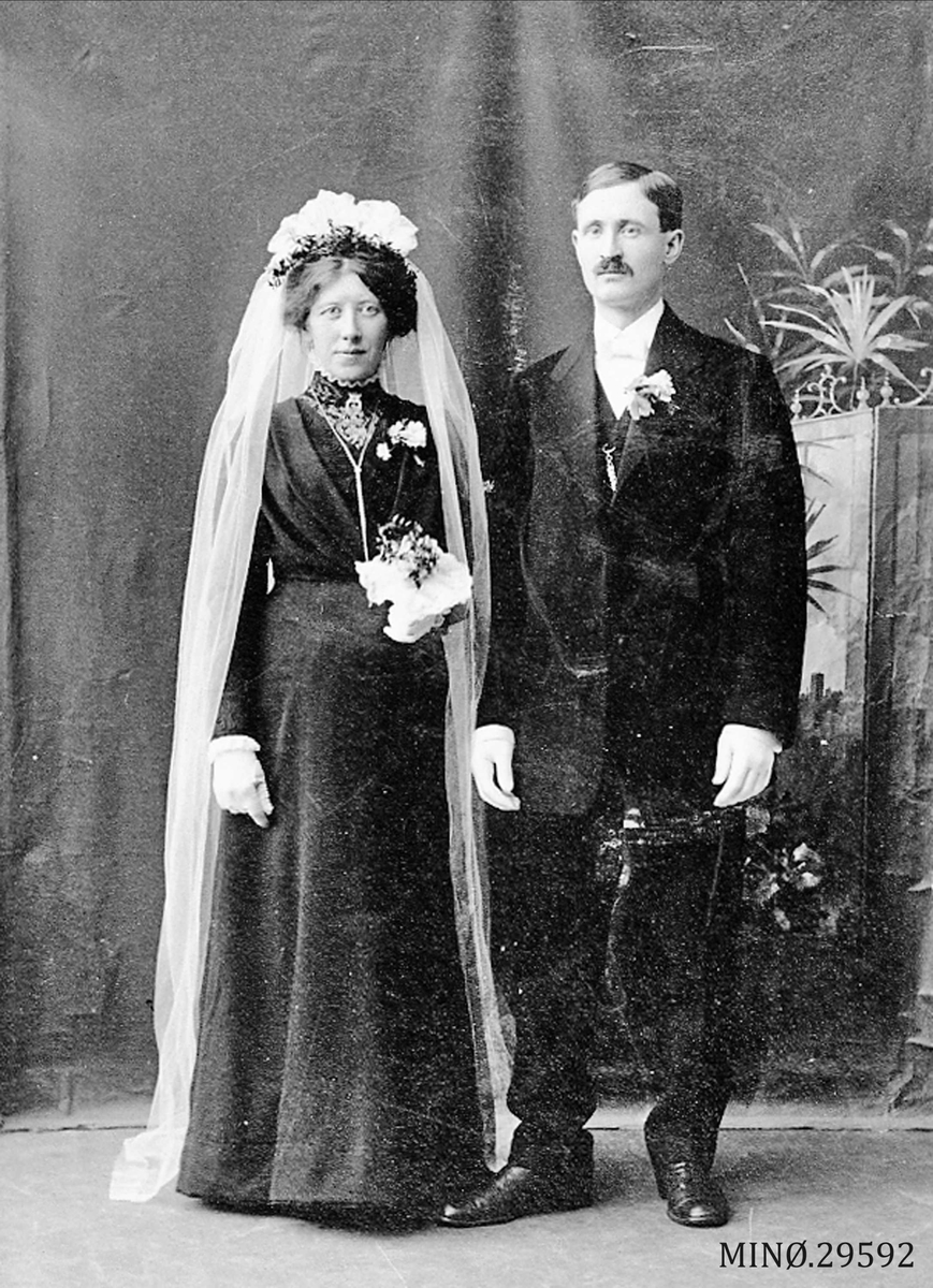 Brudebilde - Maria og Anton Thoresen