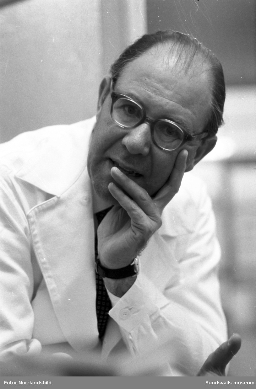 Docent Lars Unander-Scharin, läkare, kirurg.
