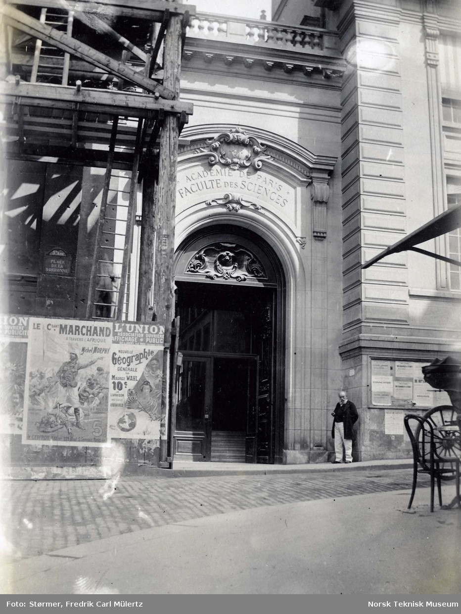 Sorbonne, Paris, 1899-1900