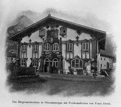 Borgermesterhuset i Oberammergau