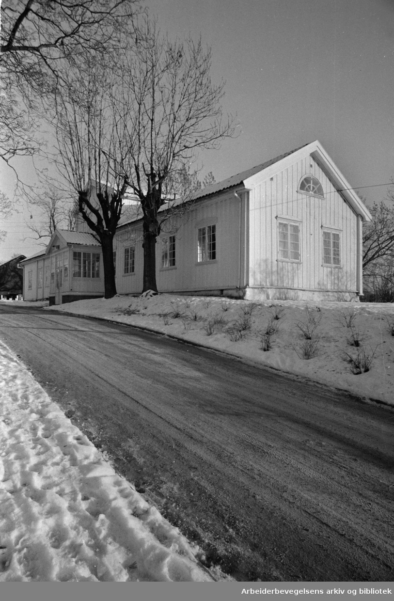 Berg gård. Desember 1969
