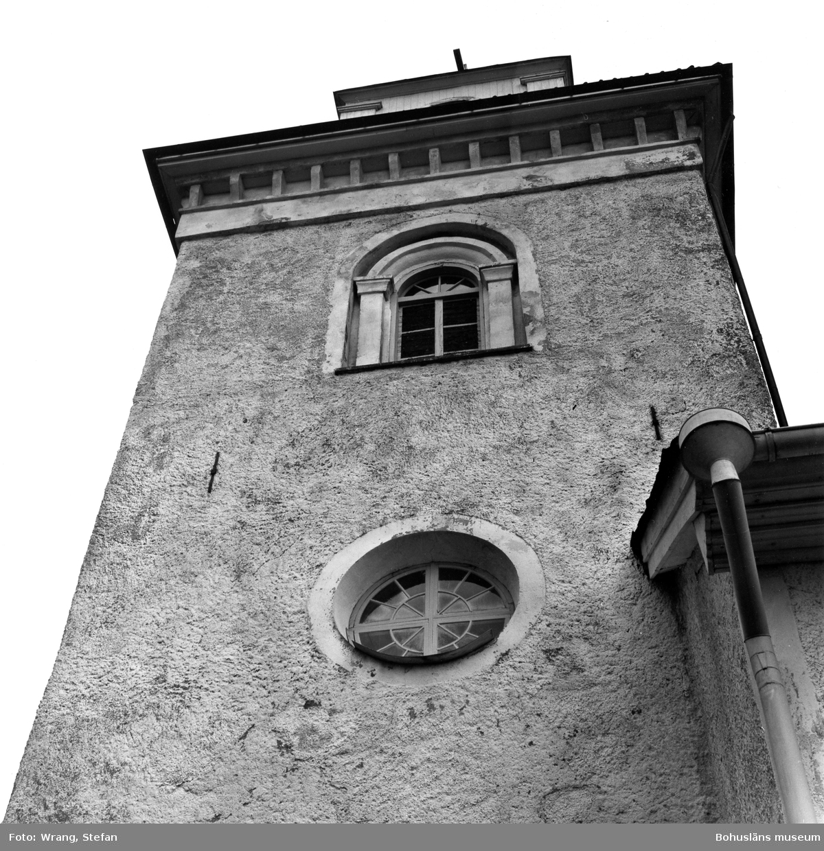 Text till bilden:"Hogdals kyrka. Tornet från söder".