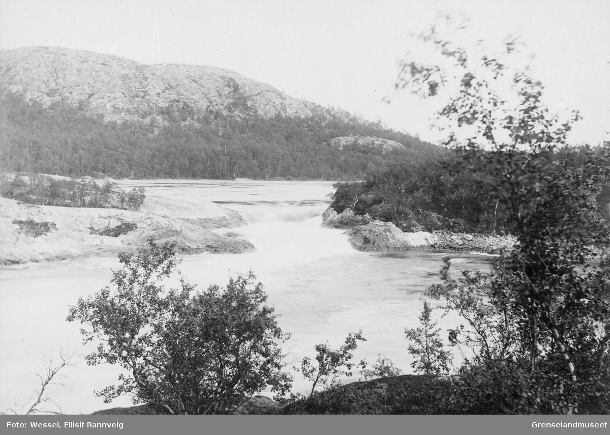 Harefoss i Pasvikdalen litt ovenfor Boris Gleb, august 1897