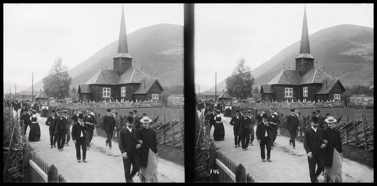 Nord-Fron, Kvam kirke 1906