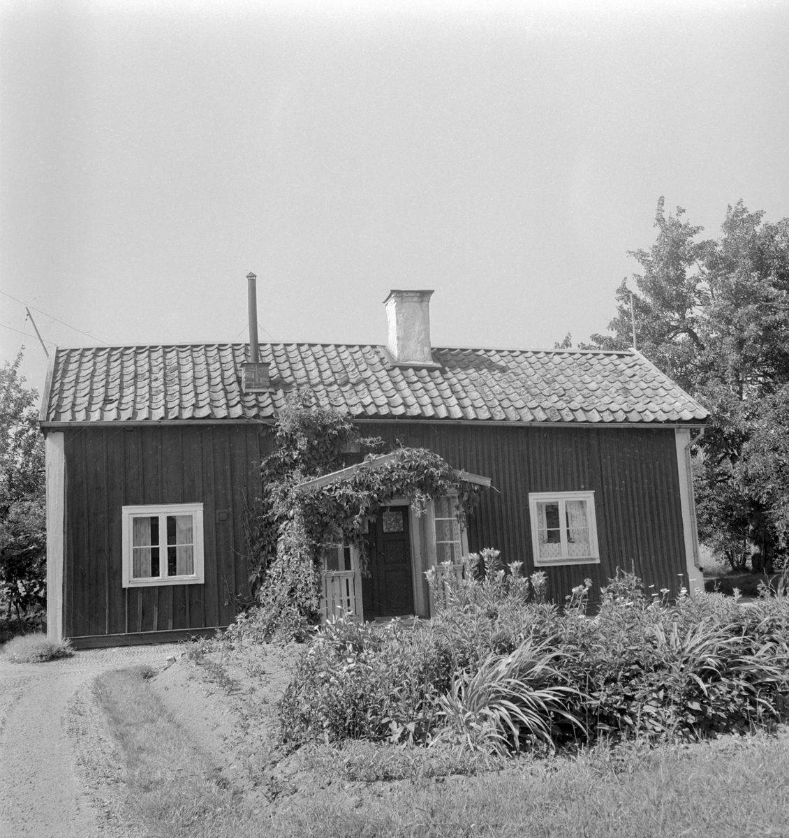 Häradslyckan Högdal på Hanekinds häradsallmänning i Slaka. Dokumenterad av Östergötlands museum i samband med bebyggelseinventering 1950.