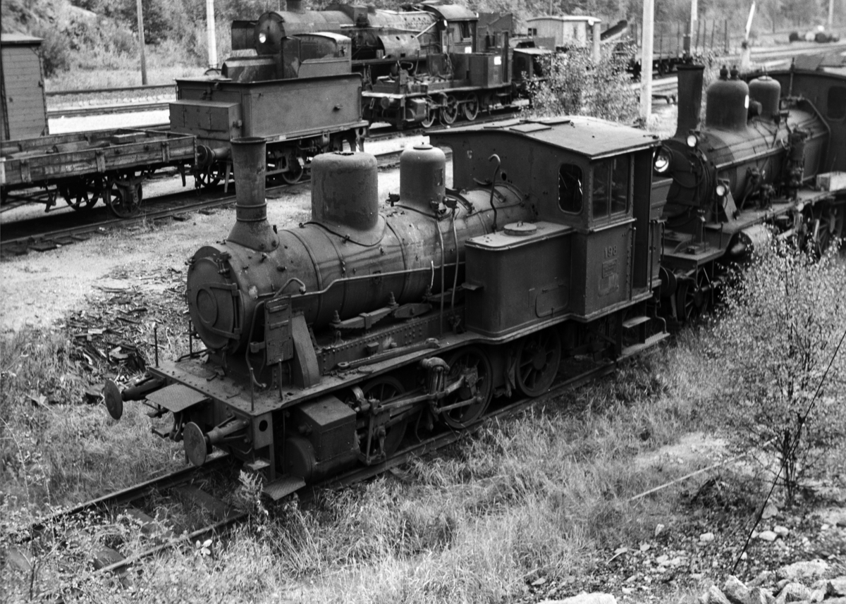 Utrangert damplokomotiv type 21a nr. 146 på Krossen ved Kristiansand.