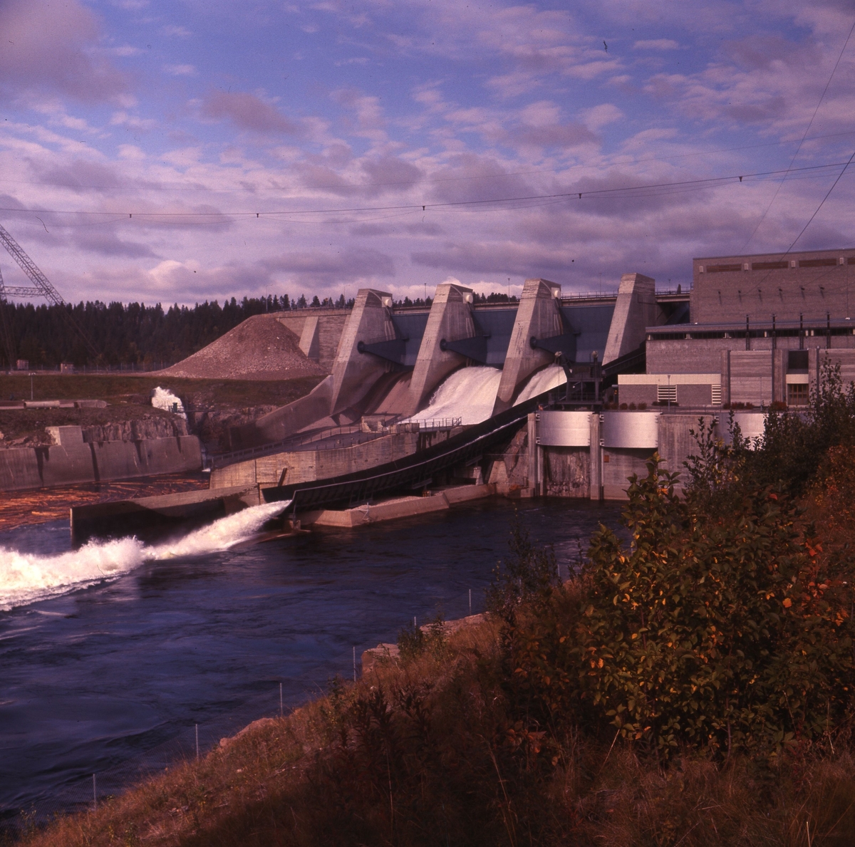 Laxede kraftverk i Norrbotten.