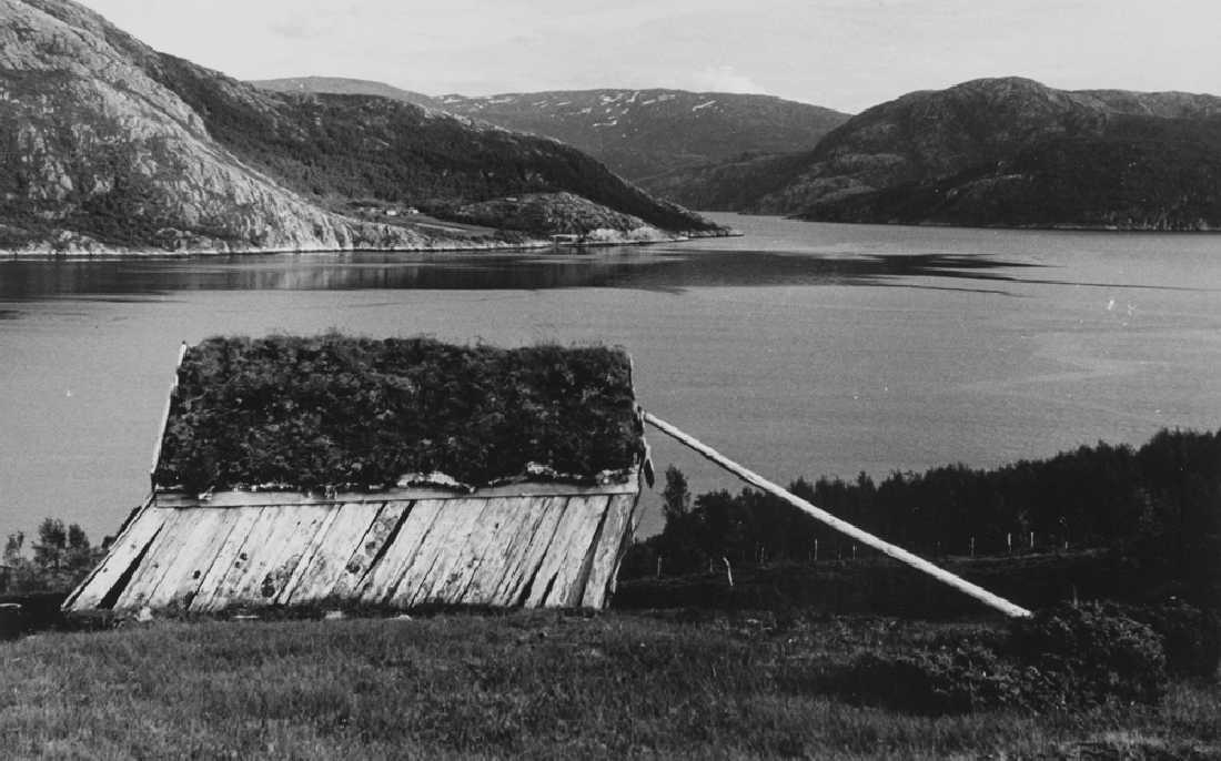 Leirfjord Sundøy Torvsjå På Jystadmyrene Den Tilhørte Olaf Tømmervik Vefsnfjorden I 