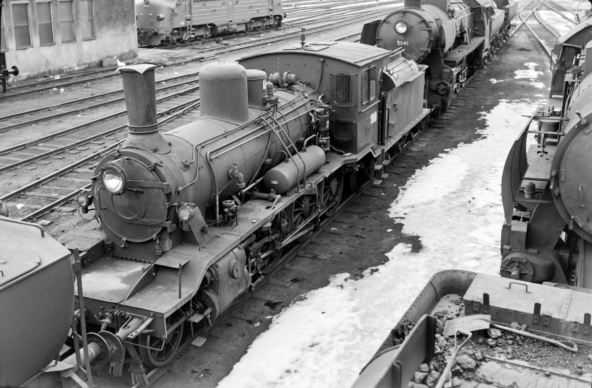 Damplokomotiv type 18c nr. 255 på Marienborg.