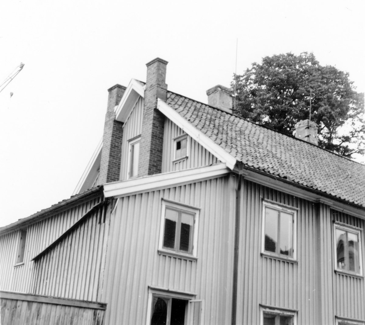 Gamla tingshuset i hörnet av Plangatan och Östra Vattugränd, kvarteret Spinnaren.