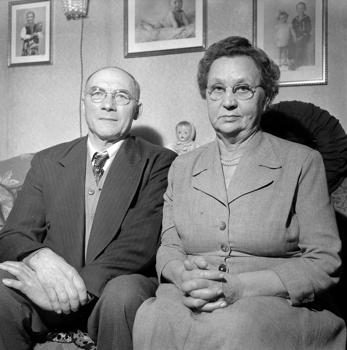 Alfred og Serina Olson