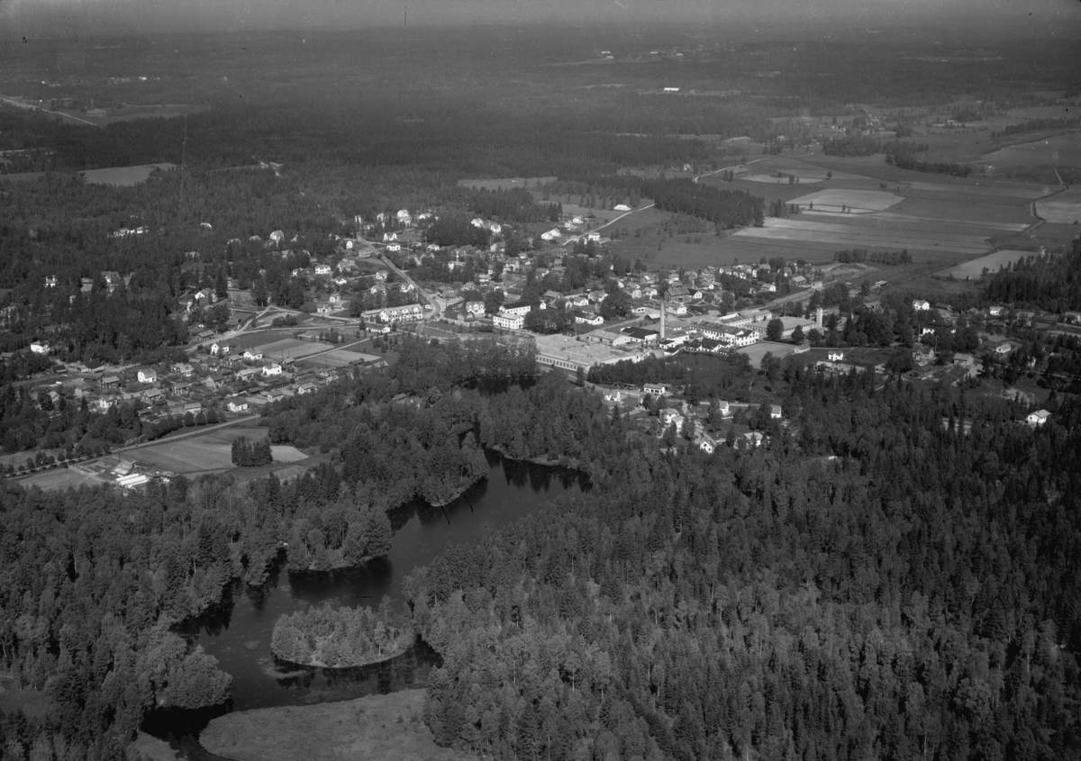 Flygfoto över Anneberg i Nässjö kommun. Nr L 821