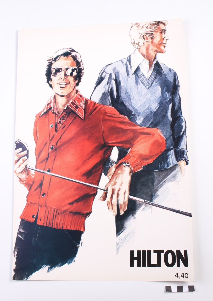 Reklameplakat for HILTON.