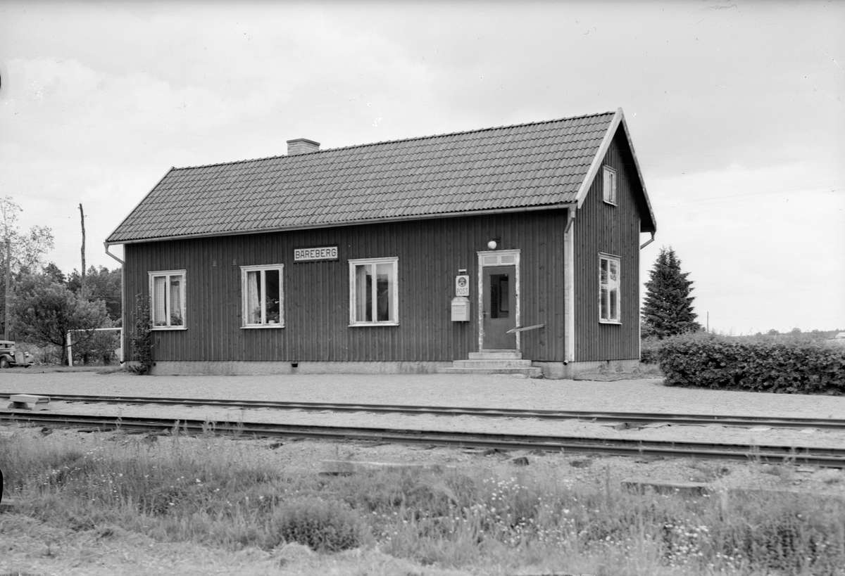 Järnvägsstationen i Bäreberg.