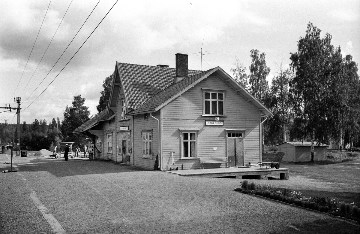 Storsund station. Nordpilen. Centralstation - Narvik