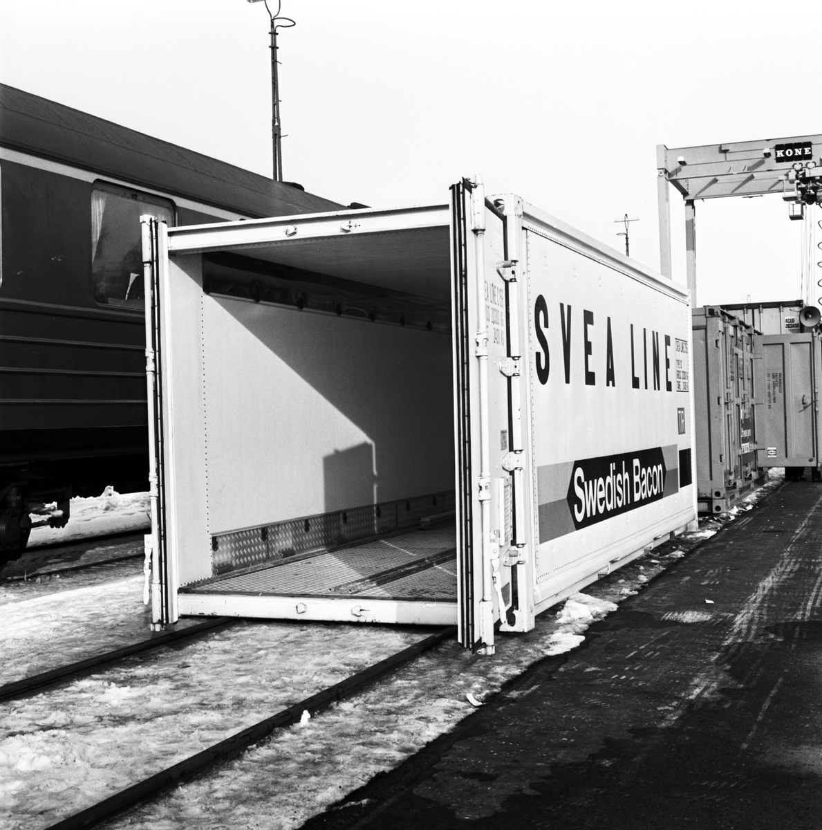 Svea Line. Containerterminalen Sundsvall