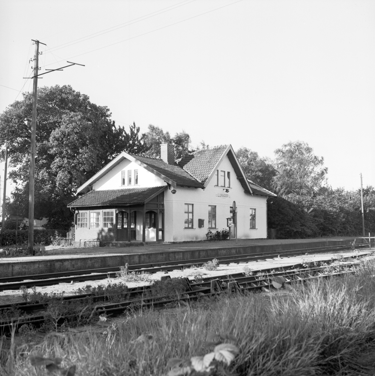 Simrishamn - Tomelilla Järnväg, CTJ, Lunnarp station.